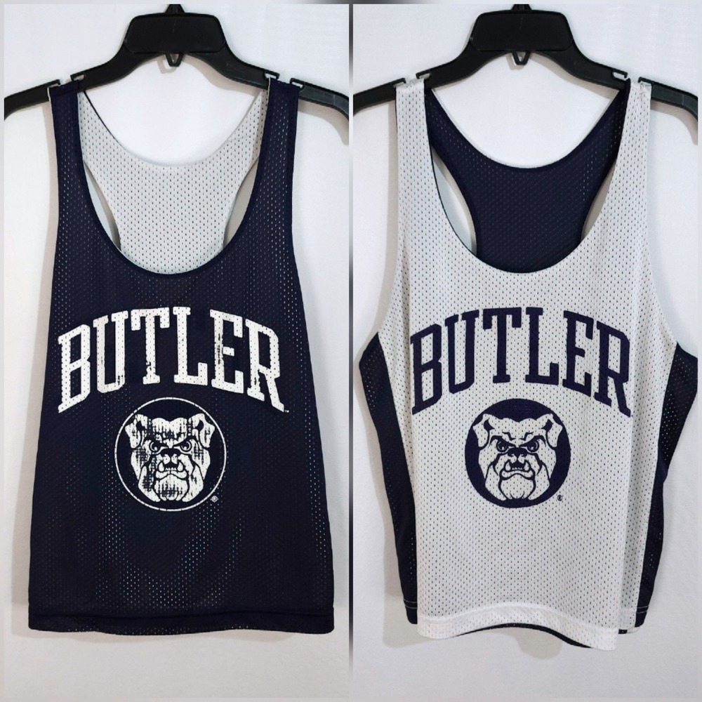 Butler Bulldogs Reversible Mesh Basketball Jersey Lacrosse Pinnie Adult Medium